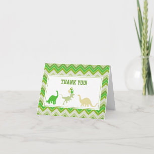Dinosaur Thank You Note Cards Dankeskarte