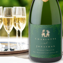 Dinosaur Theme Wedding Dark Green