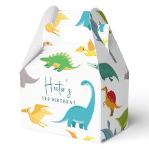 🦖 🎉 Dinosaur-Themed Gastgeschenk Boxen