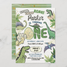 Dinosaur Themed Party 1. Geburtstag