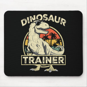 Dinosaur-Trainer-Halloween-Kostüm Retro Dino Umris Mousepad