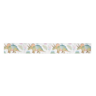 Dinosaur Triceratops Party Ribbon Satinband