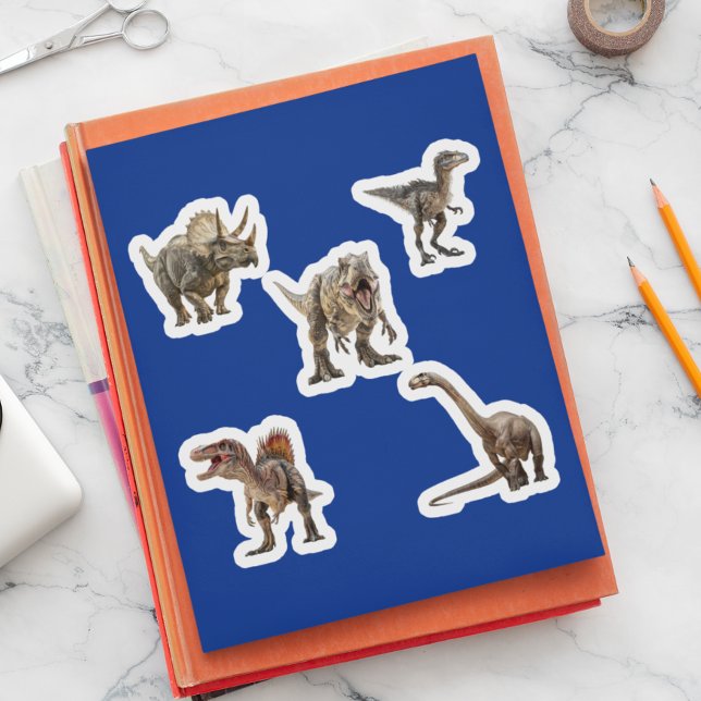 Dinosaur Tyrannosaurs Raptor Spinosaurus Aufkleber (Von Creator hochgeladen)