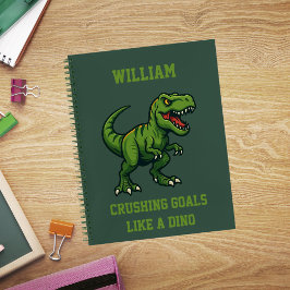 Dinosaur Tyrannosaurus Rex Jurassic Zitat Notizbuch