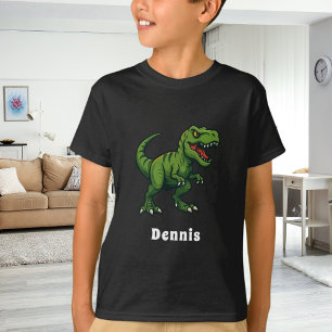 Dinosaur Tyrannosaurus Rex Name T-Shirt