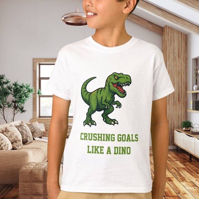 Dinosaur Tyrannosaurus Rex Zitat T-Shirt (Von Creator hochgeladen)