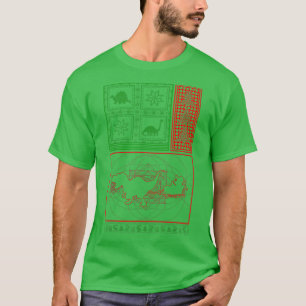 Dinosaur Ugly Christmas Tree Tre Snowflake Lover C T-Shirt