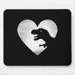 Dinosaur Valentinstag Trex Liebe Dinosaurier Not Mousepad