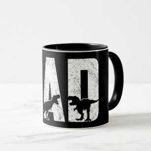 Dinosaur VATER Black Tasse