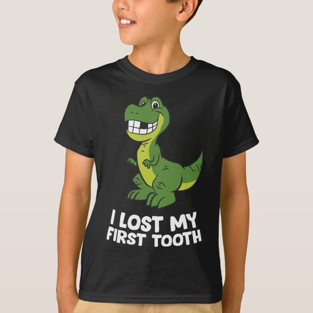 Dinosaur verlor ersten Stand T-Shirt (Vorderseite)