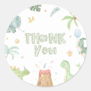 Dinosaur Vielen Dank, Sticker