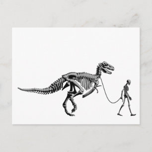 DINOSAUR WALK POSTKARTE