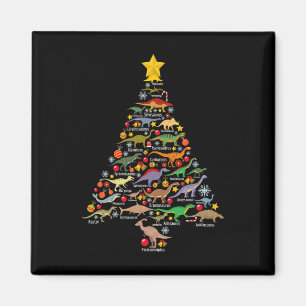 Dinosaur-Weihnachtsbaum Dino Trex Paläontologe X Magnet