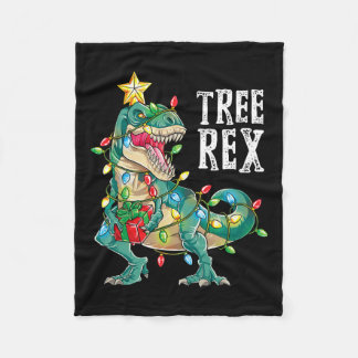 Dinosaur Weihnachtsbaum Rex Pajamas Men Boys Xmas Fleecedecke