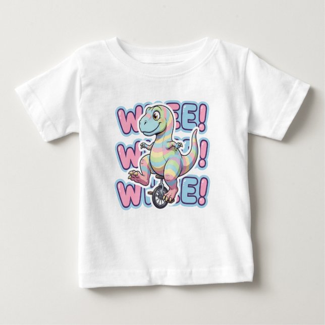 Dinosaur,Whee!!! Baby T-shirt (Vorderseite)
