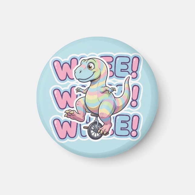 Dinosaur,Whee! Magnet (Vorne)