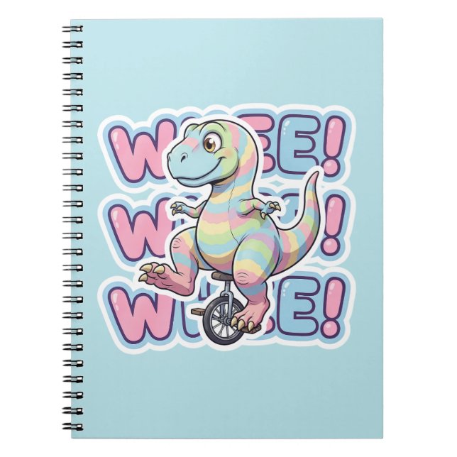 Dinosaur, Wheee!!! Notizblock (Vorderseite)