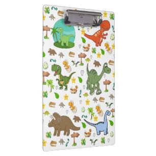 Dinosaur-Wildlife-Clipboard Klemmbrett
