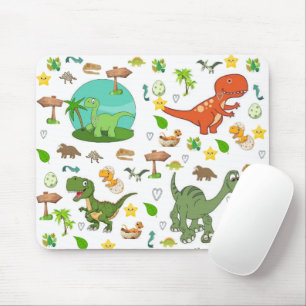 Dinosaur-Wildlife-Mauspad Mousepad