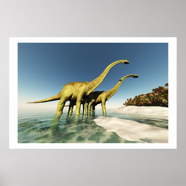 DINOSAUR WORLDRUCK POSTER (Vorne)