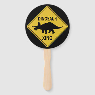 Dinosaur Xing Fächer