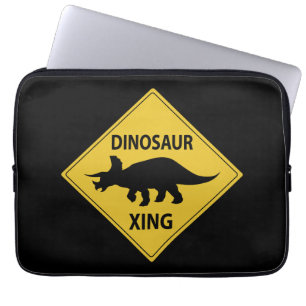 Dinosaur Xing Laptopschutzhülle