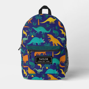 Dinosaures-Jurassic-Motiv Bedruckter Rucksack