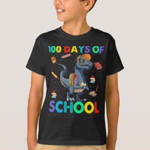 Dinosaurier 100. Schultag T-Shirt