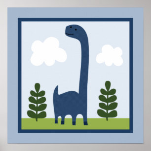 Dinosaurier 2 Wall Art Poster