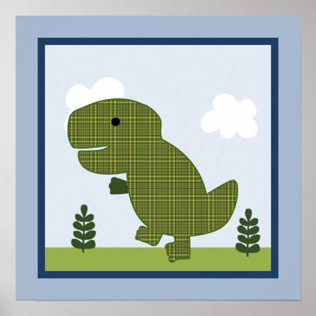 Dinosaurier 3 Wall Art Poster (Vorne)