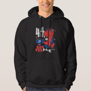 Dinosaurier 4. Juli Kinder Jungen Männer Dinosauri Hoodie