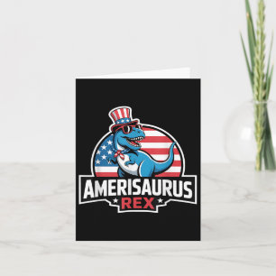 Dinosaurier 4. Juli Männer Frauen Mädchen Amerisau Karte