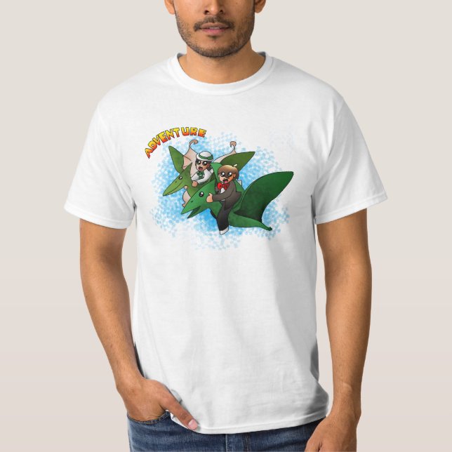 Dinosaurier-Abenteuer-Shirt T-Shirt (Vorderseite)