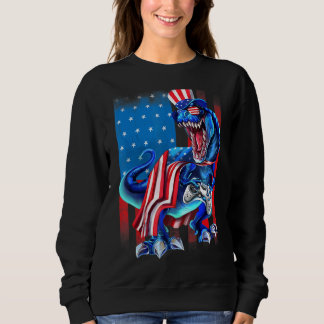 Dinosaurier America Flag Gaming Game Controller 4t Sweatshirt