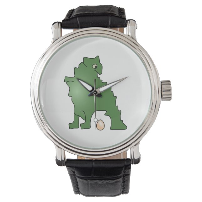 Dinosaurier Armbanduhr (Vorderseite)