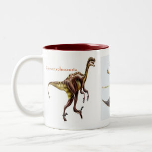 Dinosaurier auf einer Tasse