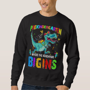 Dinosaurier aufgepasst, wird Vorschule zerquetsche Sweatshirt