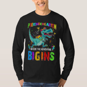 Dinosaurier aufgepasst, wird Vorschule zerquetsche T-Shirt
