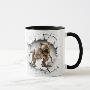 Dinosaurier aus der Höhle Tasse