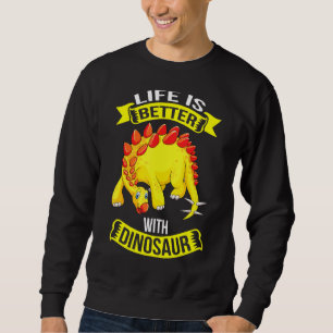 Dinosaurier aus der Kreidezeit Niedlich Dinos Sweatshirt