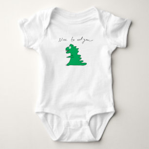 Dinosaurier Baby Strampler