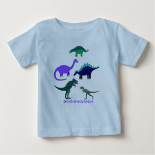 Dinosaurier Baby T-shirt