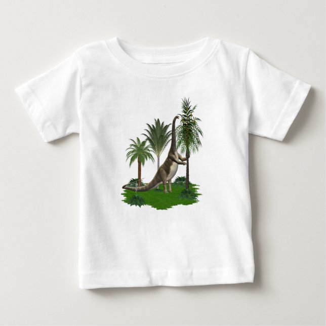 Dinosaurier Baby T-shirt (Vorderseite)