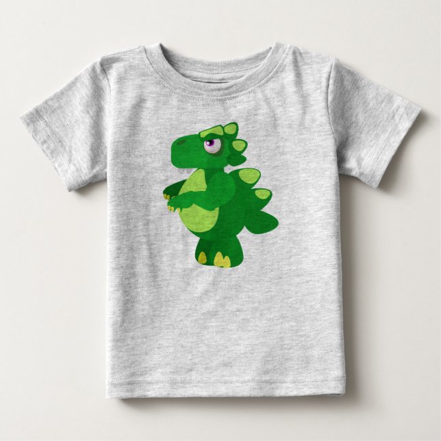 Dinosaurier Baby T-shirt (Vorderseite)