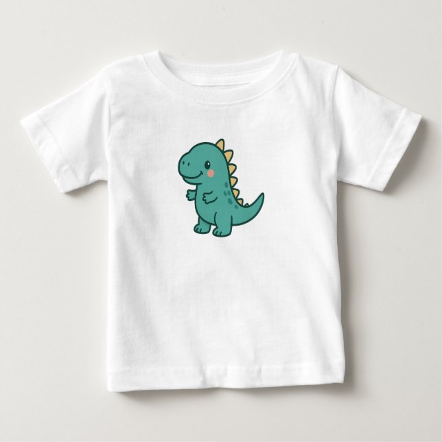 Dinosaurier Baby T-shirt (Vorderseite)