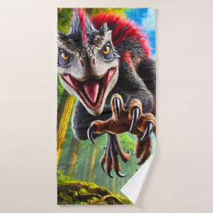 Dinosaurier Badehandtuch