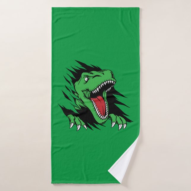 Dinosaurier Badehandtuch (Badehandtuch)