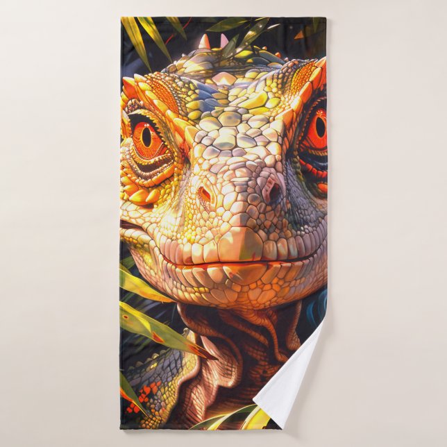 Dinosaurier Badehandtuch (Badehandtuch)