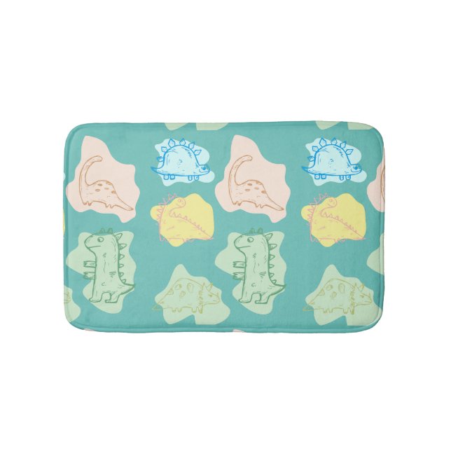 Dinosaurier Badematte (Vorderseite)