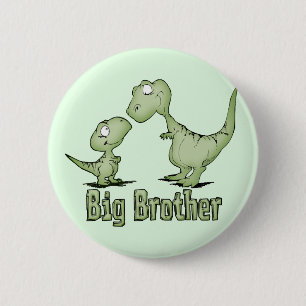 Dinosaurier Big Brother Button